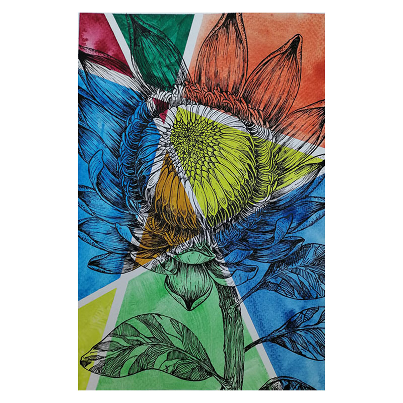 Kleurvolle moedertuin (Digitaal)