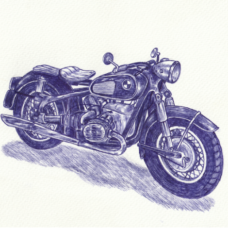 BMW Motorfiets (Digitaal)